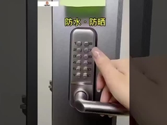 디지털 잠금 Wifi Tuya APP 제어 카드 지문 지능형 전기 알루미늄 슬라이딩 스마트 문