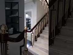 고전 알루미늄 합금 발러스터 내부 계단 장식 고품질 릴링