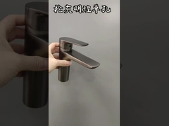 PVC 비브 콕 진크 다이 casting 욕실 펌프 손잡이 밝은 은색