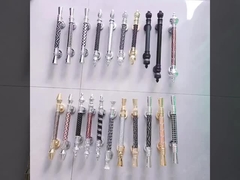 고대 크롬 수작업 당기 손잡이 알루미늄 및 SUS 고급 장식 대형 호텔