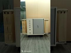 ABS 플라스틱 - 식탁 부엌 쓰레기통에 장시간 사용 가능 회색 파란색