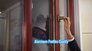 맞춤형 알루미늄 합금 브릿지 컷 도어 및 창문, 방음, 단열, 슬라이딩 w