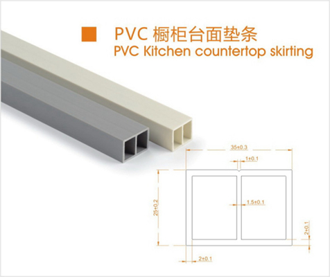 내후성을 둘러싸는 슈퍼마켓모데르누스 PVC 주방 조리대