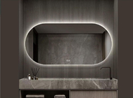 스마트 스피커 욕실 호텔 풀 샤워 LED 조명 거울 벽 매달린 직사각형