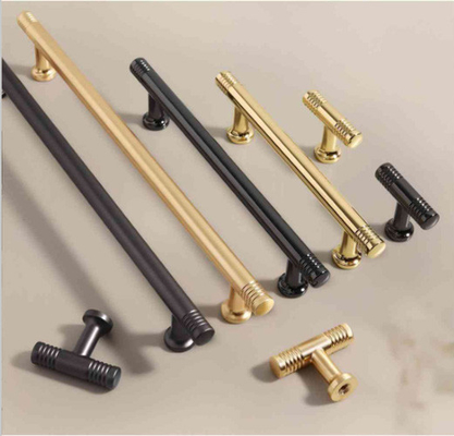 캐비닛 드로거 당기 손잡이 사각형 8x8mm 진크 합금 손잡이 독특한 고급 현대 부엌 캐비닛 손잡이 및 단추