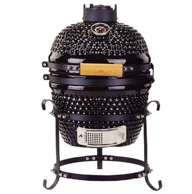야외 중량용 그릴 석탄 광장 BBQ 그릴 석탄 바비큐 그릴 기능성 큰 광장 흡연