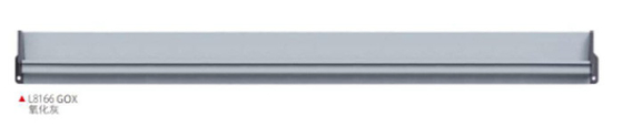 고체 알루미늄 합금 웅덩이 장착 가구 캐비닛 옷장 손잡이 가정 장식용 L 150mm x W34.5mm x D 18.4m