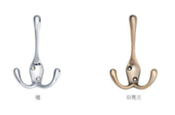 금색 벽 옷 갈고리 새로운 코트 갈고리 욕실 샤워 갈고리