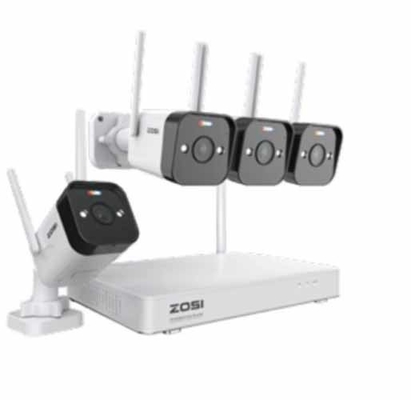 공장 가격 감시 방수 카메라 1080p AHD CCTV DVR KIT 8CH 네트워크 케이블과 전원 공급 장치 포함