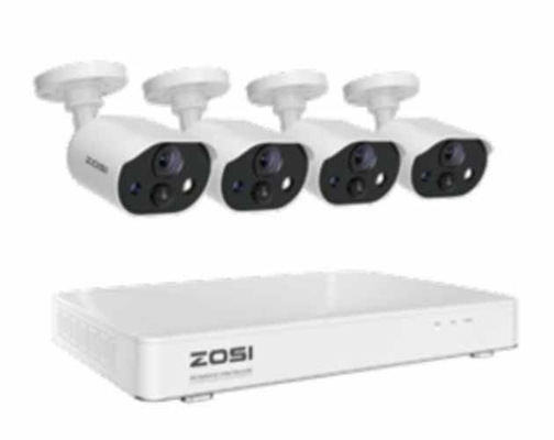 4ch 8ch 와이파이 카메라 시스템 3mp 키트 무선 IP 카메라 보안