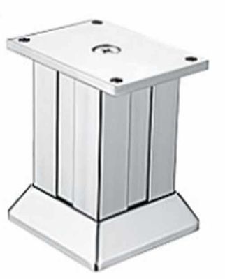 Furniture Legs Adjustable square Cabinet Feet Aluminum Alloy Cabinet Feet Bathroom Cabinet Feet
