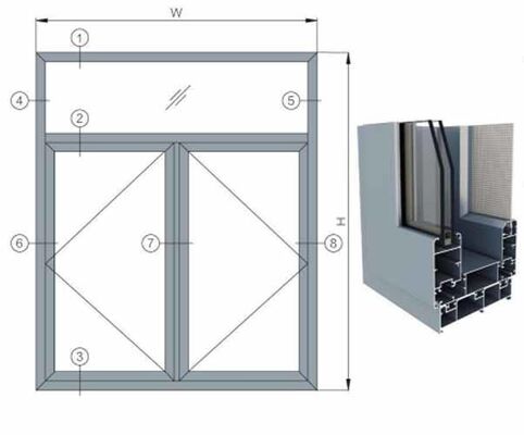 Aluminum Window and Door Profile Aluminum Profile Manufacturers From ZHEJIANG China