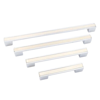 Width 10mm to 30mm Aluminium Pull Handles Modern Style Screw Size As Your Requirement Designed for Easy Installation and Long Lasting