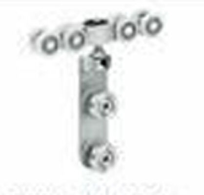 Fits Standard Bathroom Fixtures Stainless Steel Bathroom Accessories Incorporating Hot Cold Function for Temperature Control