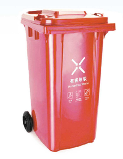 제조업체 120l 240l 360l 660l 1100l 야외용 대형 플라스틱 바퀴 쓰레기통/쓰레기통/쓰레기통 판매