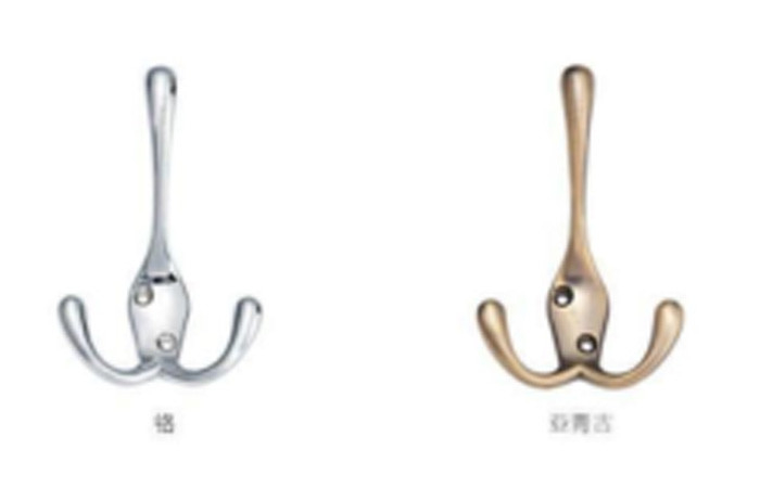 금색 벽 옷 갈고리 새로운 코트 갈고리 욕실 샤워 갈고리