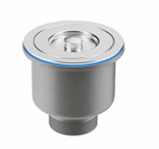 Universal Stainless Steel Plastic Kitchen Sink Drainer Tubes Anti-Clogging Waste Catch Cup Basket for Bathroom Use Wholesale